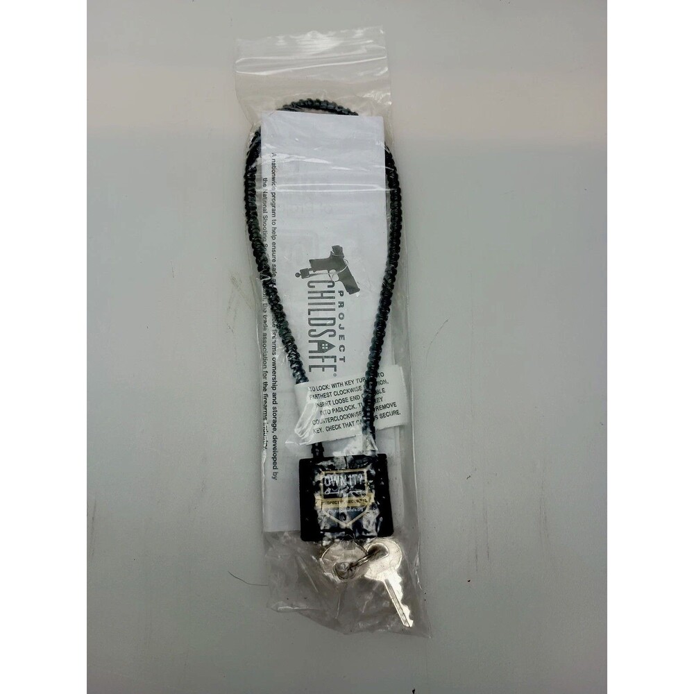Childsafe Gun Lock With Two Keys & Instructions